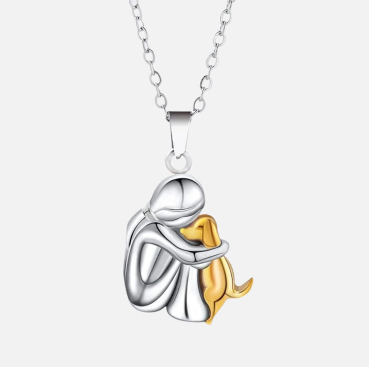 Omarmende Ketting met Dier