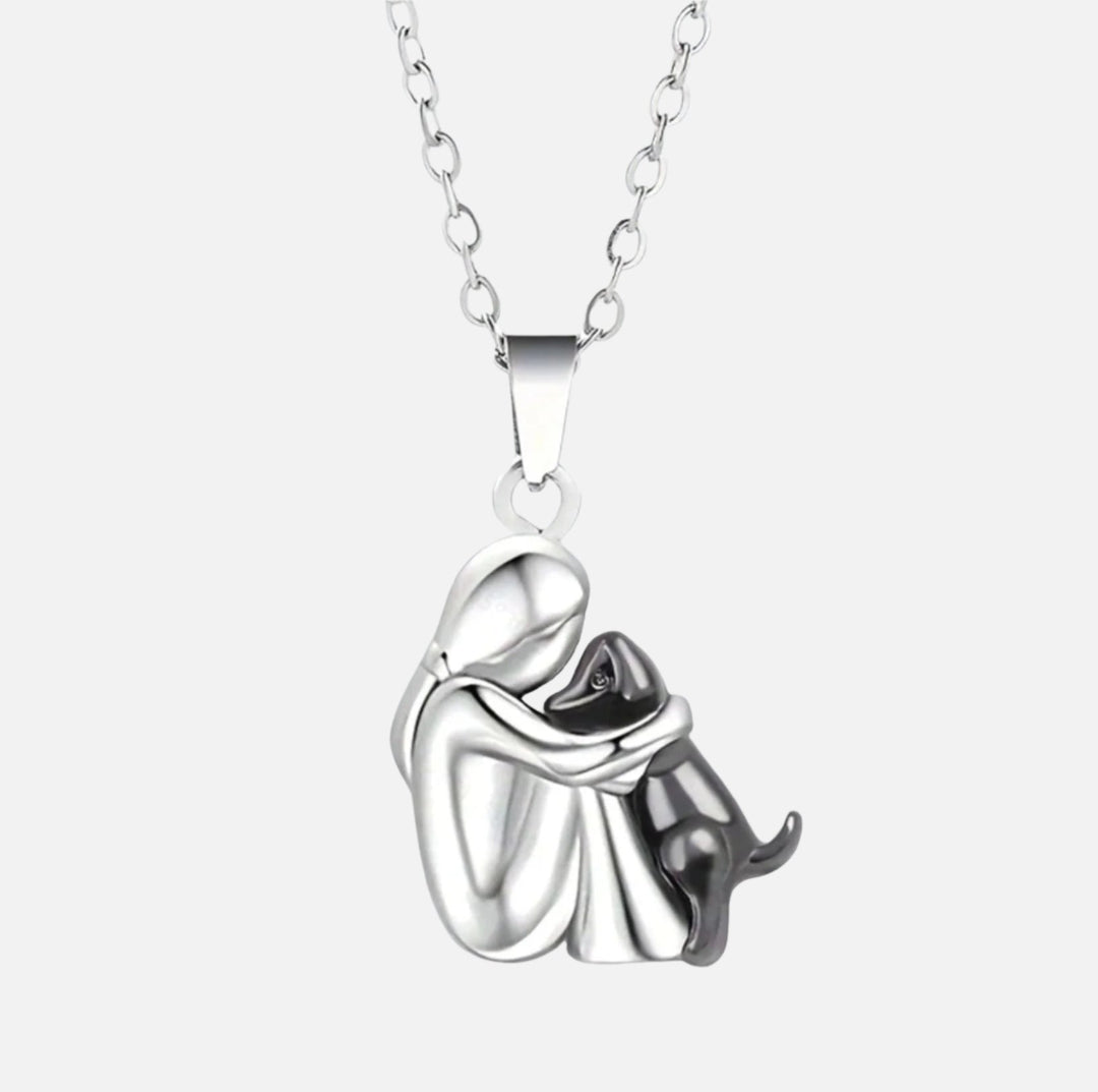Omarmende Ketting met Dier