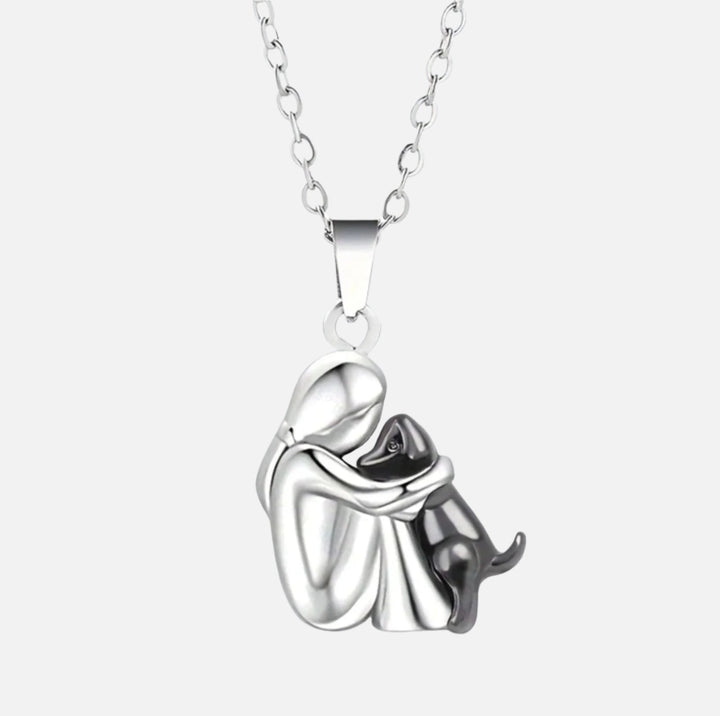 Omarmende Ketting met Dier