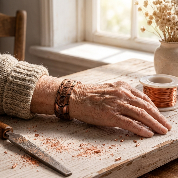 Pijlpunt Koperen Armband