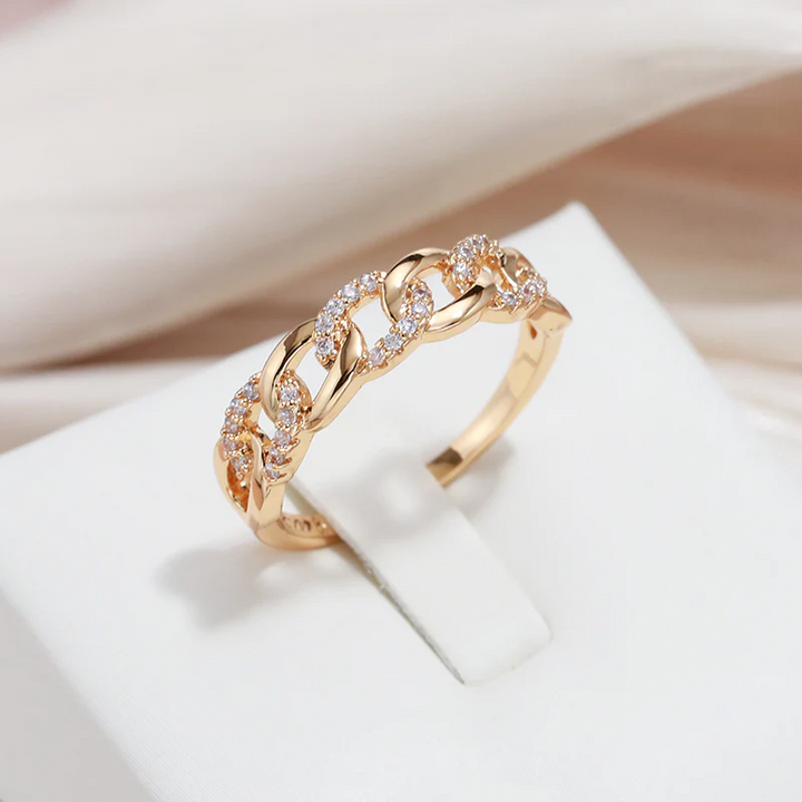 Gouden Ring “Maille Chic”