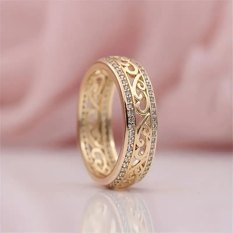 Gouden Ring “Luce Vuota”