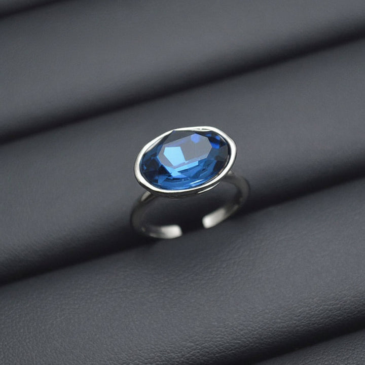 Celeste Blauwe Ring™ – Vintage Glans