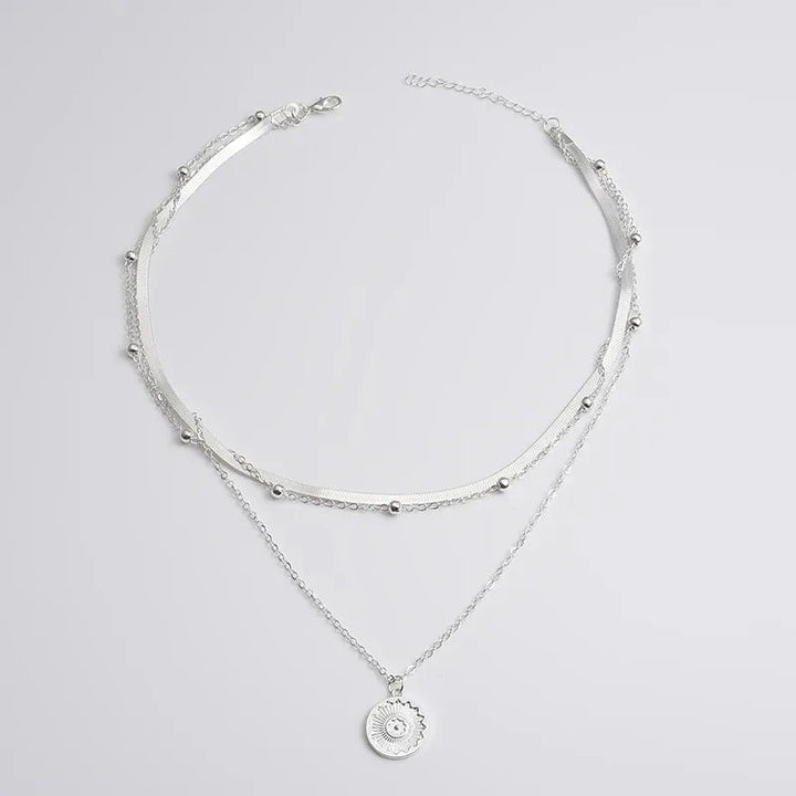 Drie-delig sterling zilver ketting set