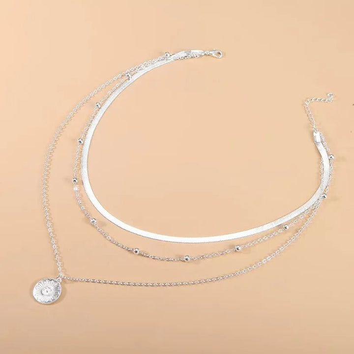 Drie-delig sterling zilver ketting set
