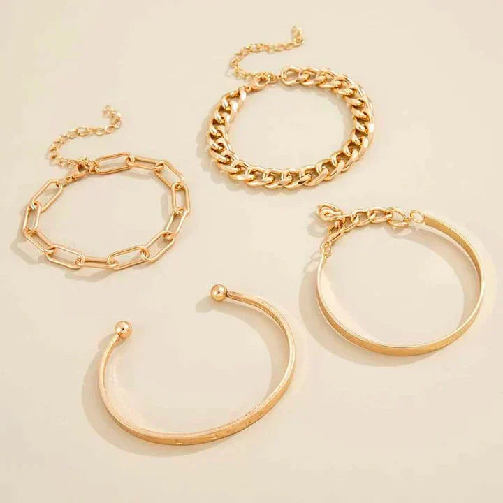 Set Bracciali Élan Mercer in Witgoud